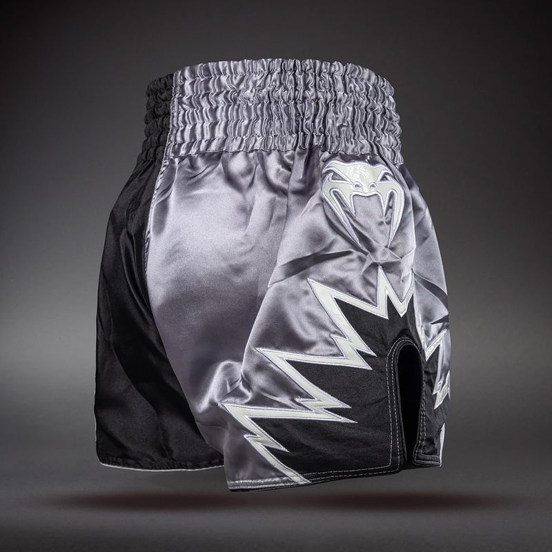 Tréningové šortky Venum Inferno 2.0 Muay Thai Grey / Black 4