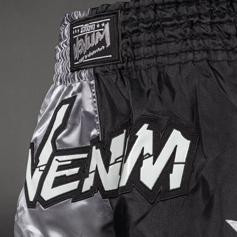 Tréningové šortky Venum Inferno 2.0 Muay Thai Grey / Black 5