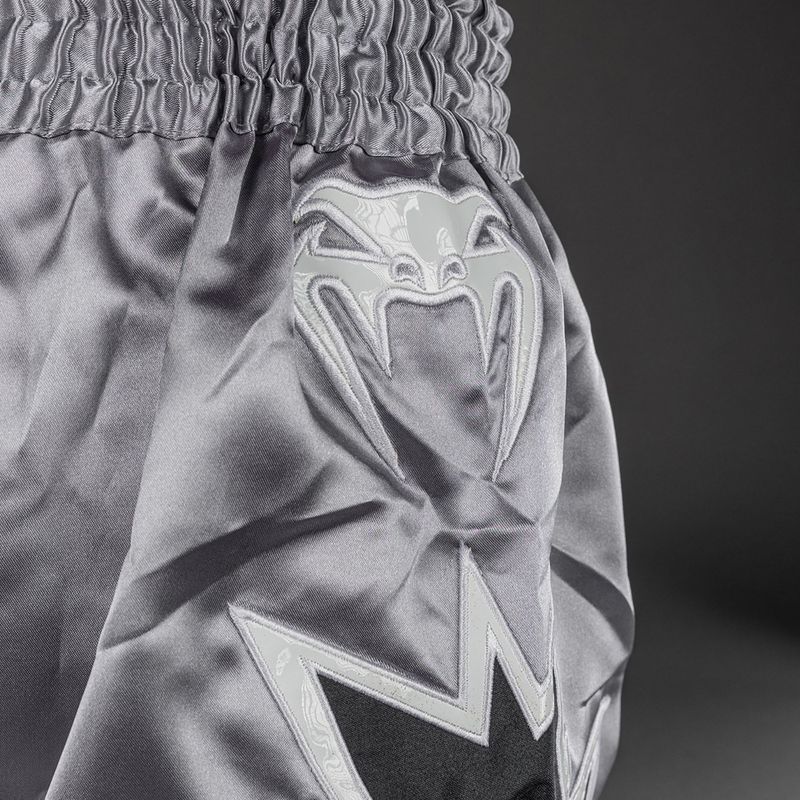 Tréningové šortky Venum Inferno 2.0 Muay Thai Grey / Black 6