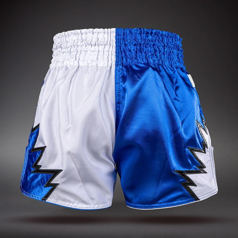 Tréningové šortky Venum Inferno 2.0 Muay Thai white/blue 2