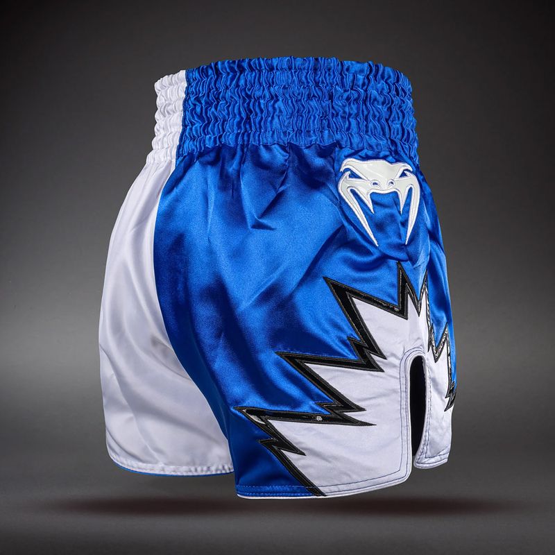 Tréningové šortky Venum Inferno 2.0 Muay Thai white/blue 4