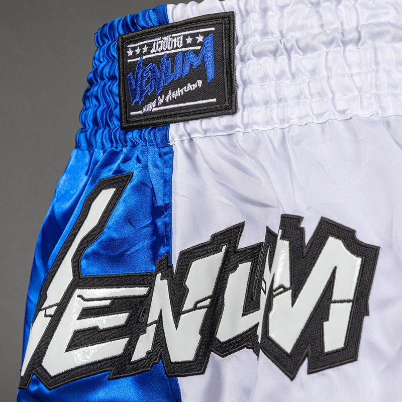 Tréningové šortky Venum Inferno 2.0 Muay Thai white/blue 5
