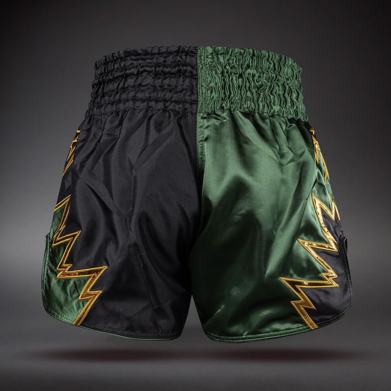 Tréningové šortky Venum Inferno 2.0 Muay Thai Black/Khaki 2