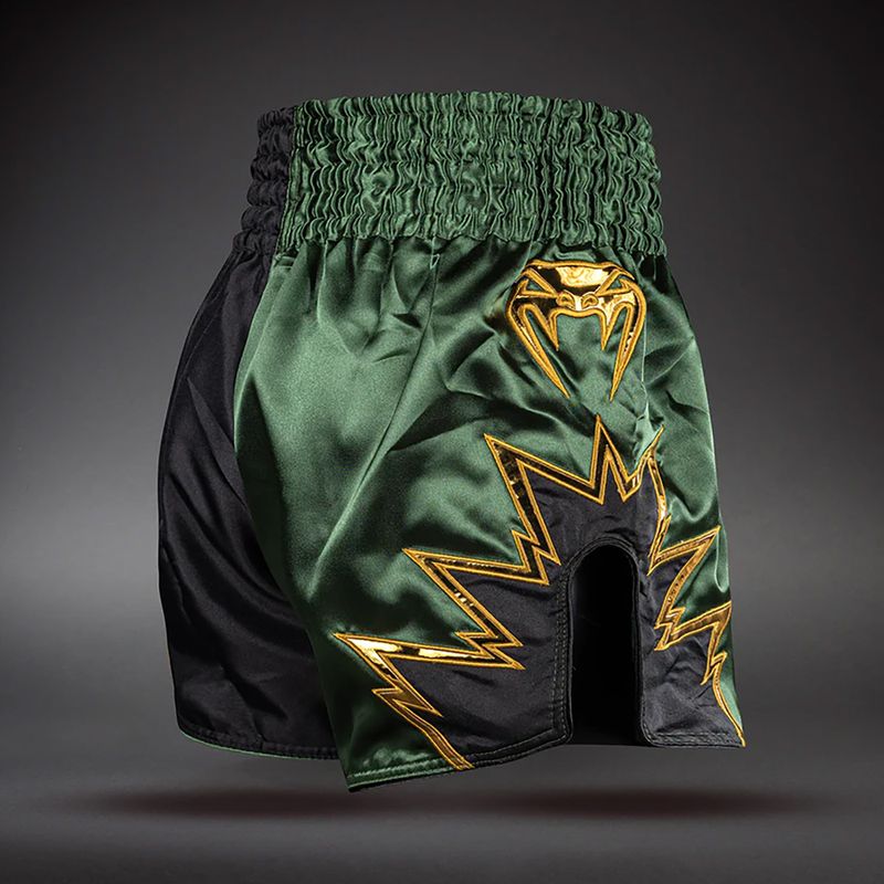 Tréningové šortky Venum Inferno 2.0 Muay Thai Black/Khaki 4