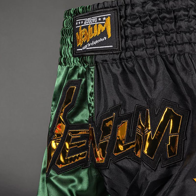 Tréningové šortky Venum Inferno 2.0 Muay Thai Black/Khaki 5