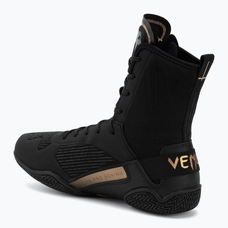 Boxerské topánky Venum Elite Neo Boxing black/gold 3