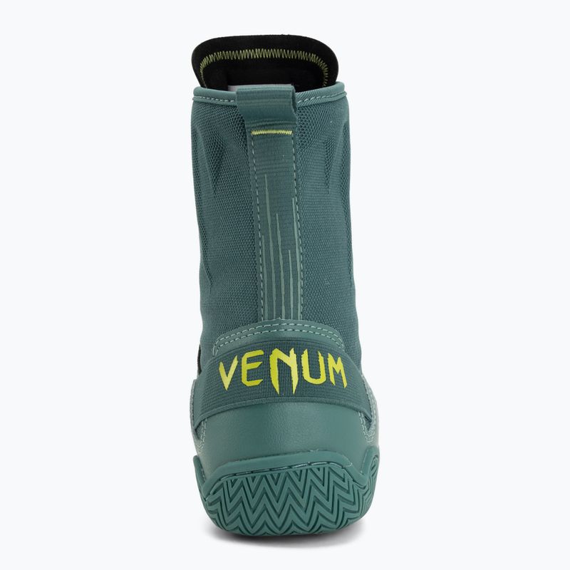 Boxerské topánky Venum Elite Neo Boxing green/neon yellow 6