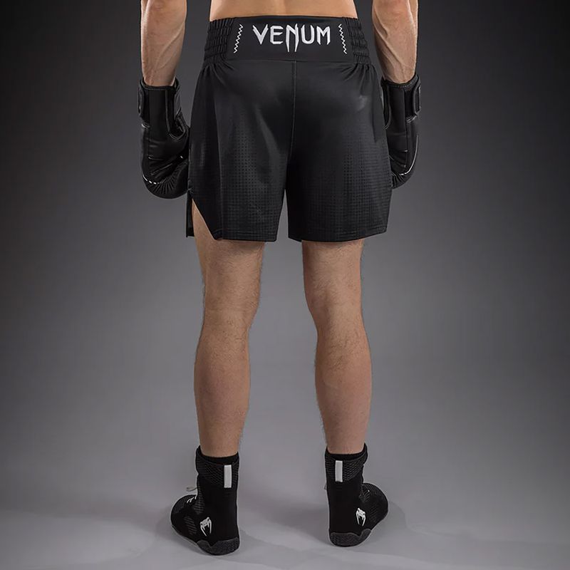 Pánske boxerské šortky Venum Stealth Boxing black/white 3