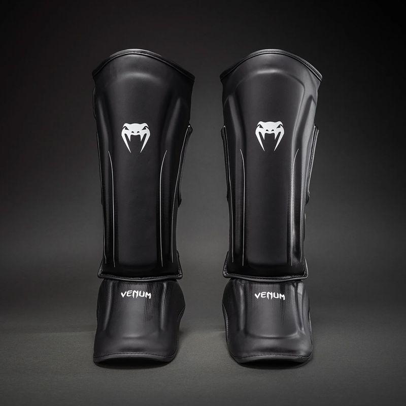 Chrániče holení a chodidiel Venum Stealth Shin black/white 2