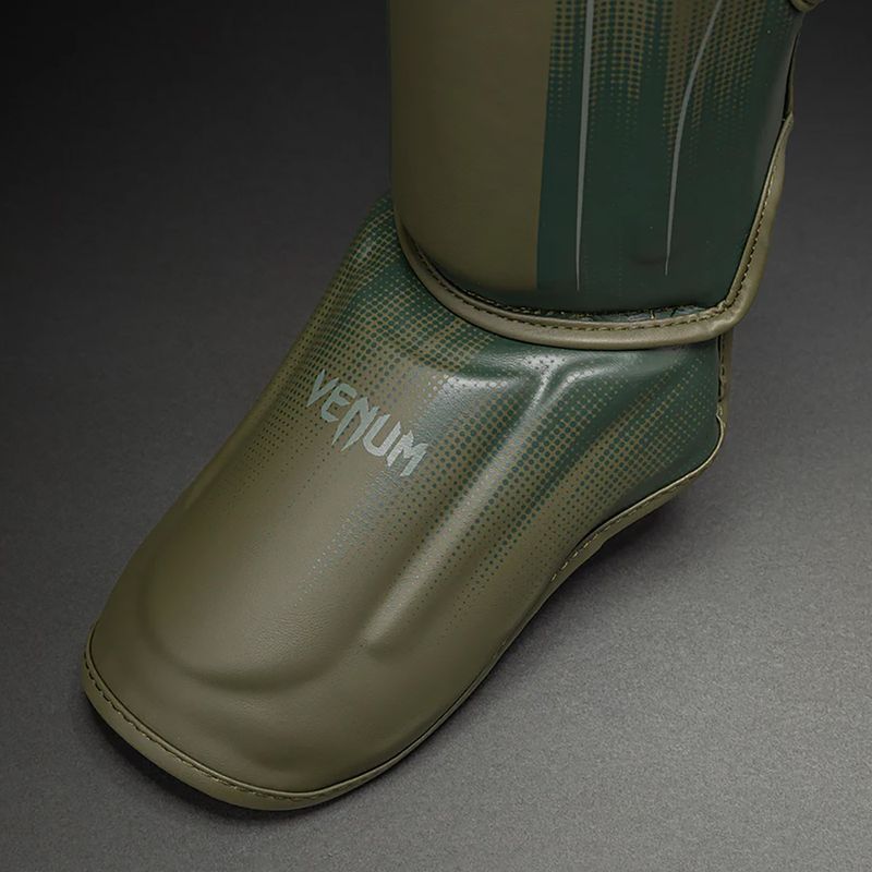 Chrániče holení a chodidiel Venum Stealth Shin khaki/dark green 3