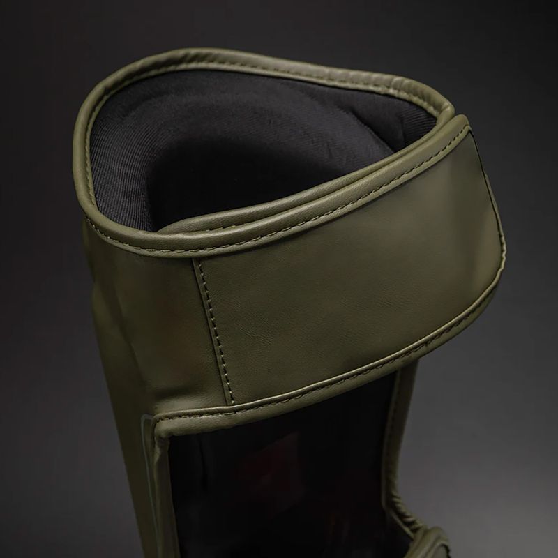 Chrániče holení a chodidiel Venum Stealth Shin khaki/dark green 4