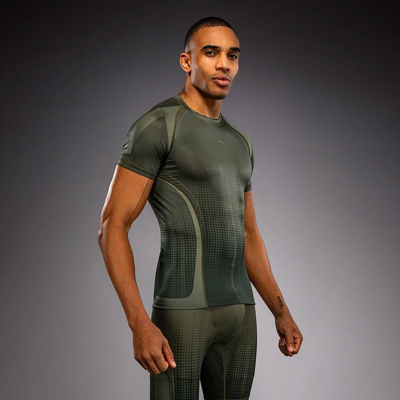 Pánsky rashguard Venum Stealth Rashguard khaki/dark green 3
