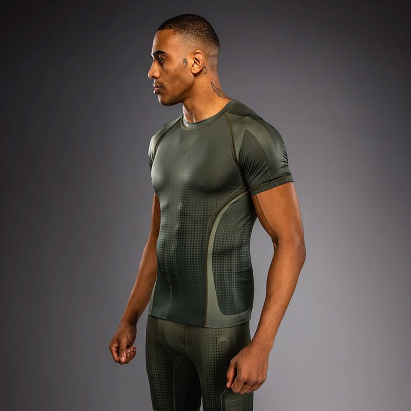 Pánsky rashguard Venum Stealth Rashguard khaki/dark green 4