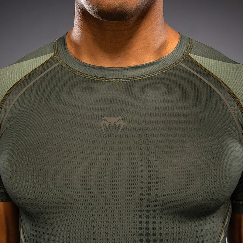Pánsky rashguard Venum Stealth Rashguard khaki/dark green 5