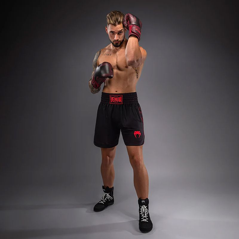 Pánske boxerské šortky Venum Spectre Boxing black/red 2