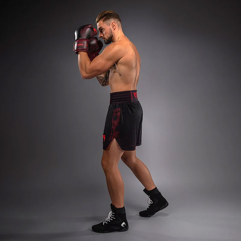 Pánske boxerské šortky Venum Spectre Boxing black/red 4