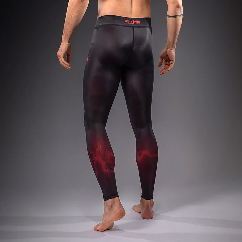 Pánske tréningové legíny Venum Spectre Spats black/red 3