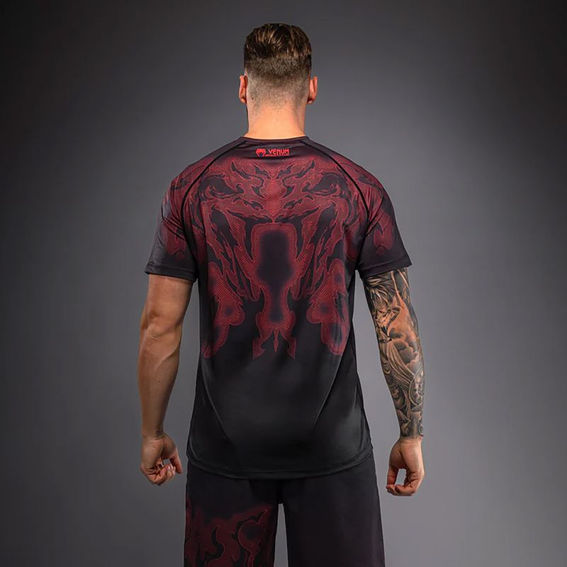 Pánske tričko Venum Spectre Dry-Tech black/red 3
