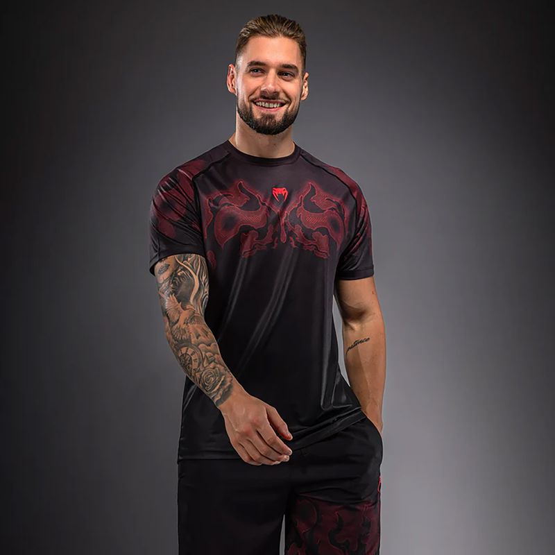 Pánske tričko Venum Spectre Dry-Tech black/red 4