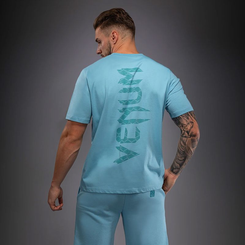 Pánske tričko Venum Naked turquoise 3