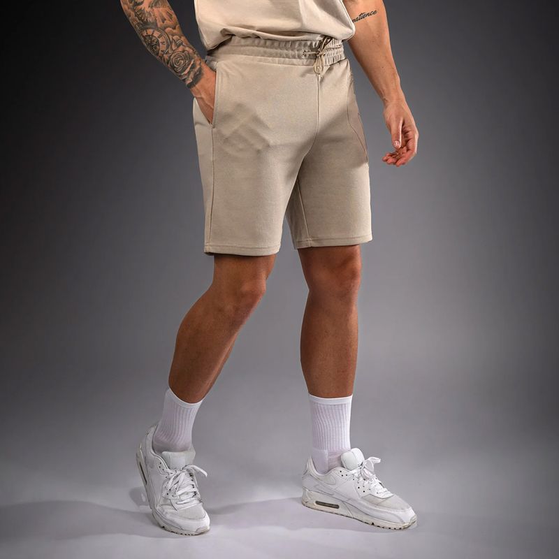 Pánske šortky Venum Giant 3D Cotton Beige 4