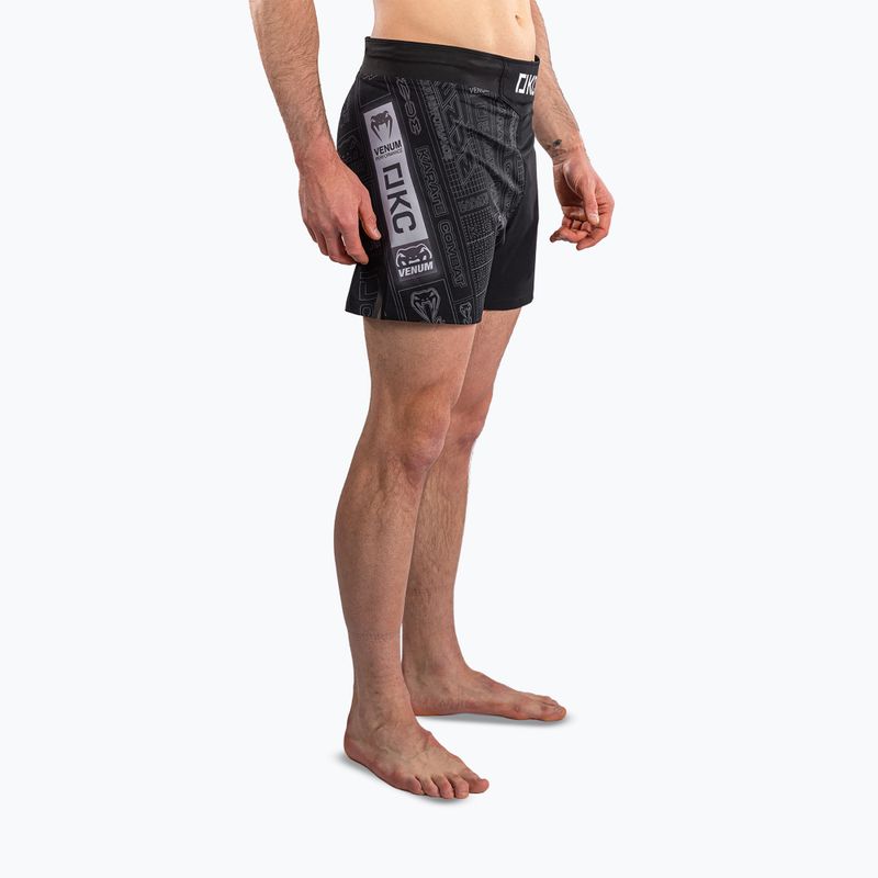 Tréningové šortky Venum Karate Combat black/grey 3