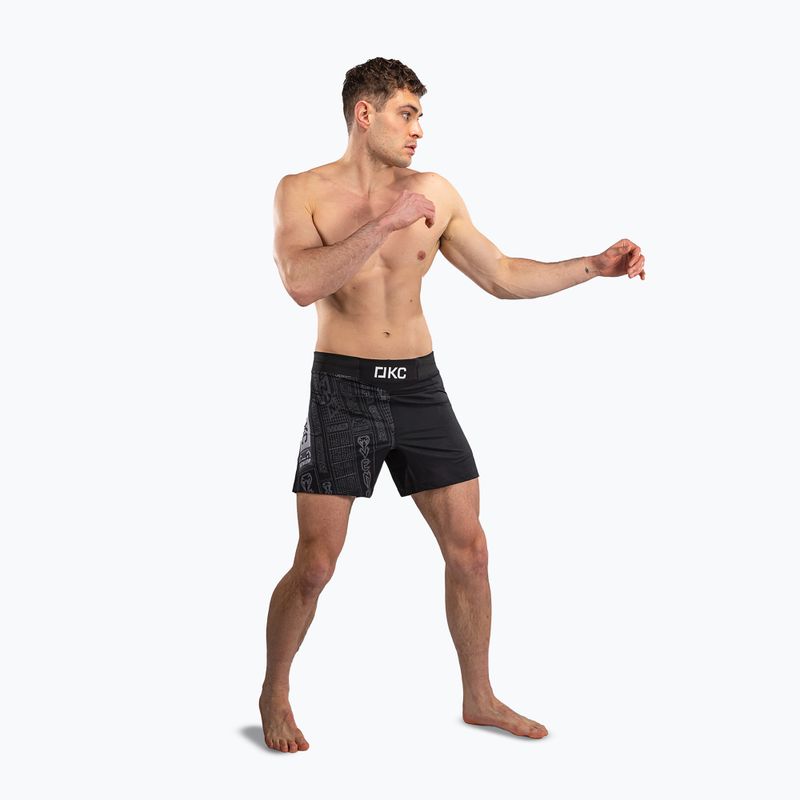 Tréningové šortky Venum Karate Combat black/grey 4