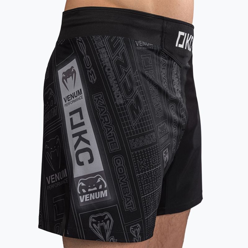 Tréningové šortky Venum Karate Combat black/grey 5