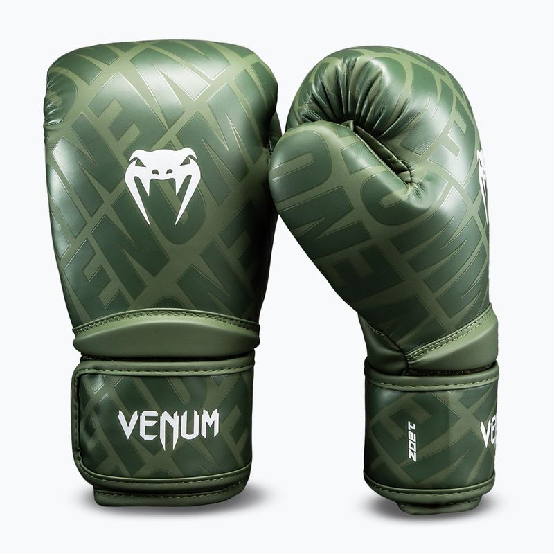 Boxerské rukavice Venum Contender 1.5 XT 3D Boxing khaki 2