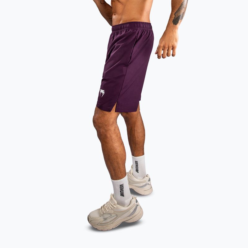 Pánske tréninkové šortky Venum Contender Training dark purple/white 3
