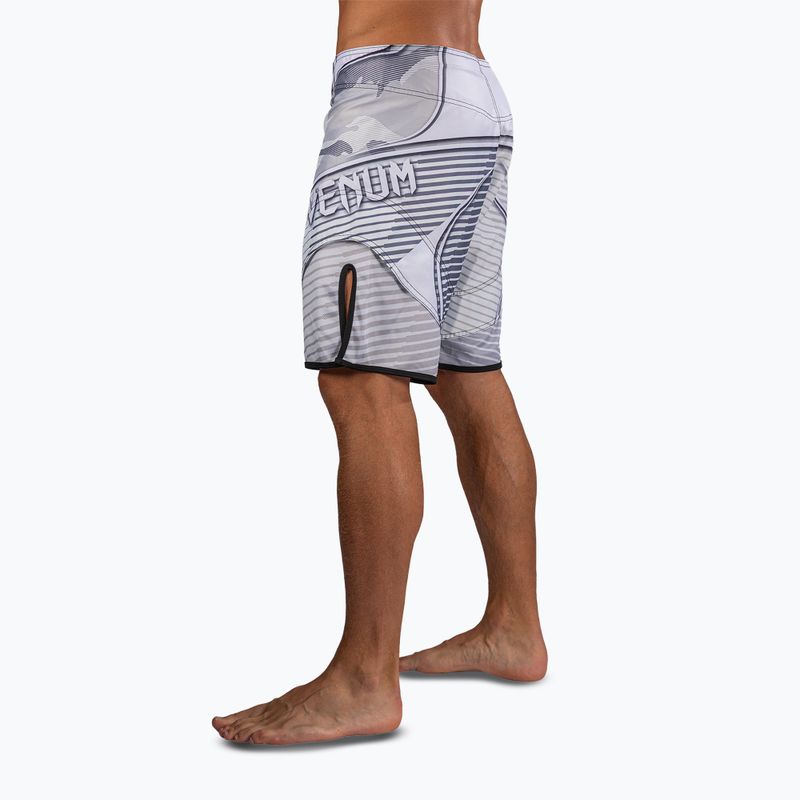 Pánske tréninkové šortky Venum Camo Hero Fight white/light grey 3