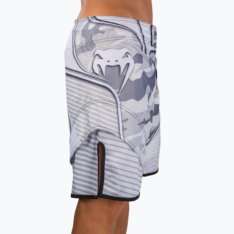 Pánske tréninkové šortky Venum Camo Hero Fight white/light grey 7