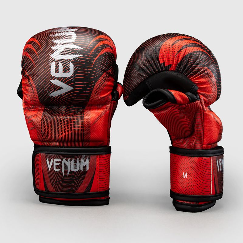 Sparingové rukavice Venum Galactic 3.0 Sparring red/slver 2