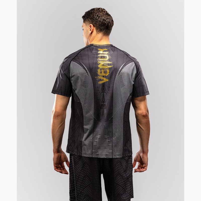Pánske tričko Venum Galactic 3.0 Dry Tech black/gold 2