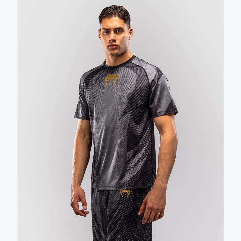 Pánske tričko Venum Galactic 3.0 Dry Tech black/gold 3