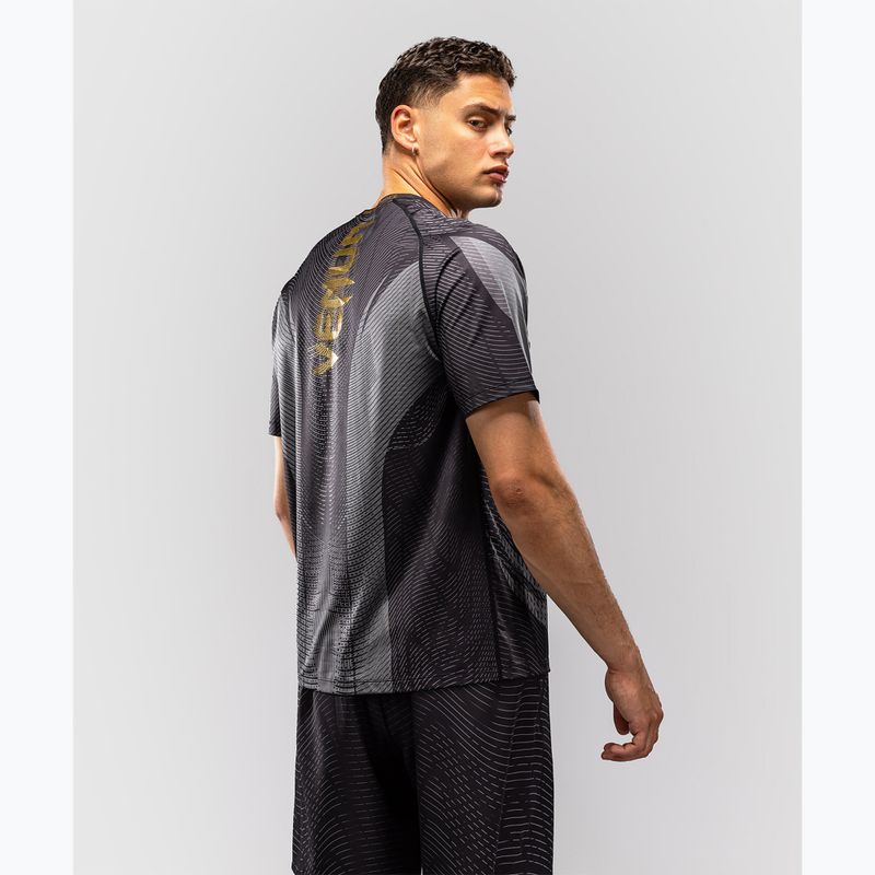 Pánske tričko Venum Galactic 3.0 Dry Tech black/gold 5