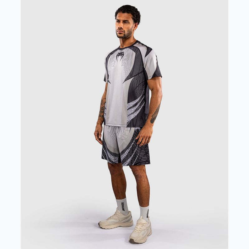 Pánske tričko Venum Galactic 3.0 Dry Tech off white/black 2