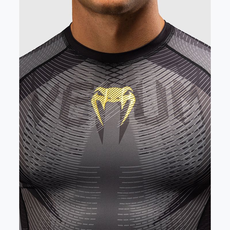 Pánsky rashguard Venum Galactic 3.0 Rashguard SS black/gold 5