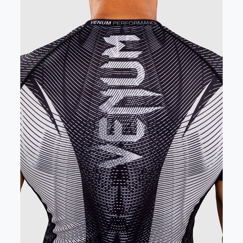 Pánsky rashguard Venum Galactic 3.0 Rashguard SS off white/black 6