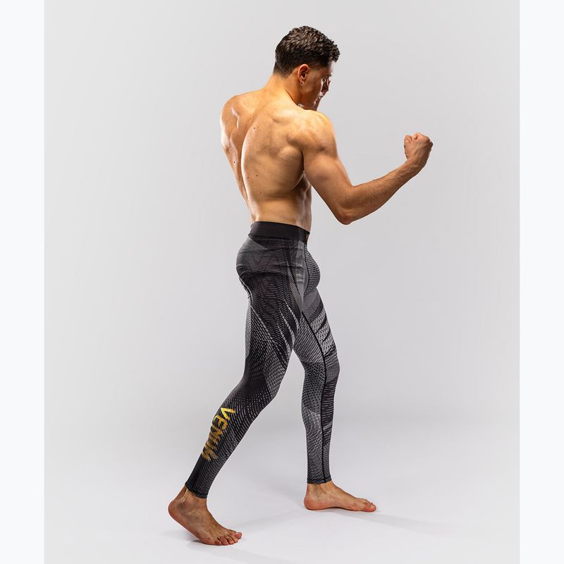 Pánske tréningové legíny Venum Galactic 3.0 Spats black/gold 4