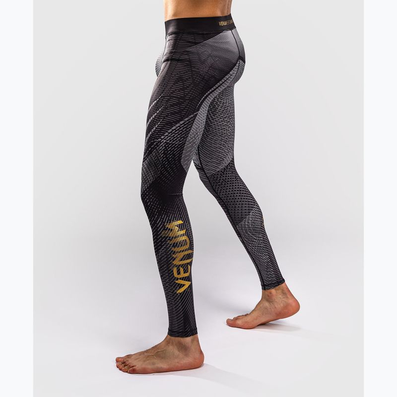 Pánske tréningové legíny Venum Galactic 3.0 Spats black/gold 5