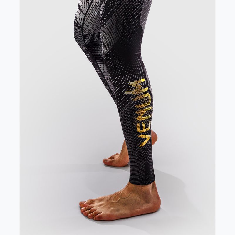 Pánske tréningové legíny Venum Galactic 3.0 Spats black/gold 6
