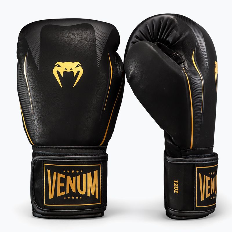 Boxerské rukavice Venum G-Core Boxing black/gold 2