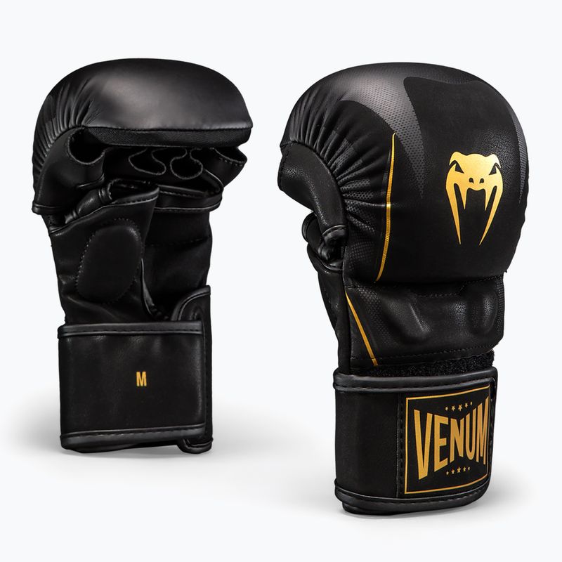 Rukavice MMA Venum G-Core Sparring black/gold 2