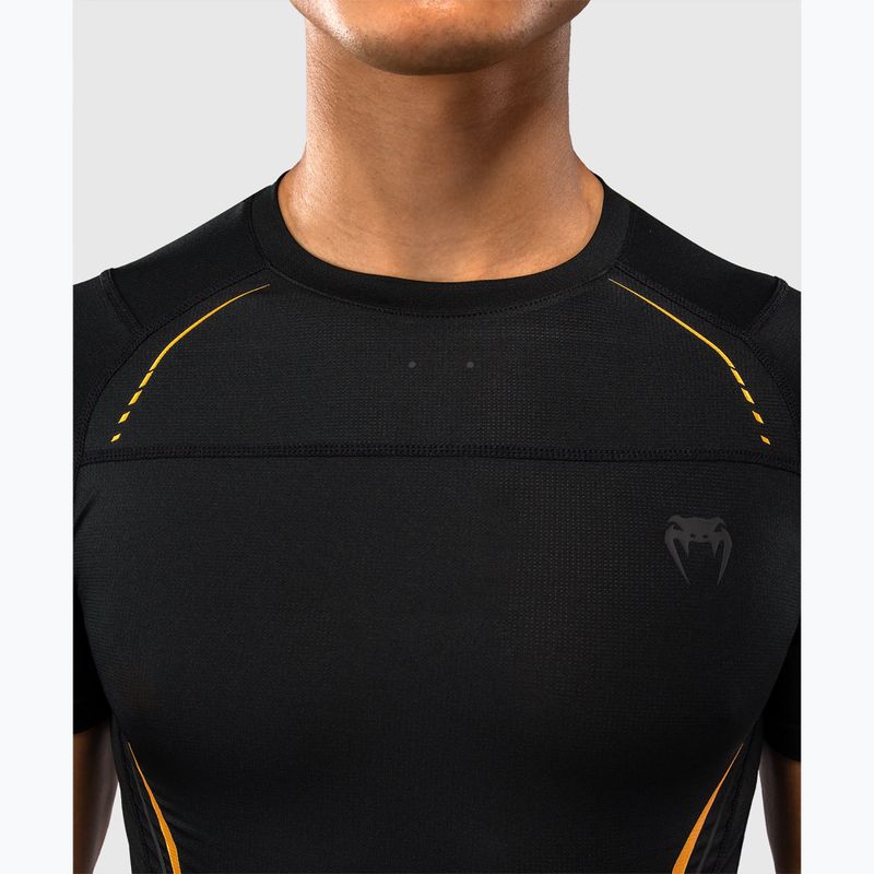 Pánsky rashguard Venum G-Core Rashguard SS black/gold 5