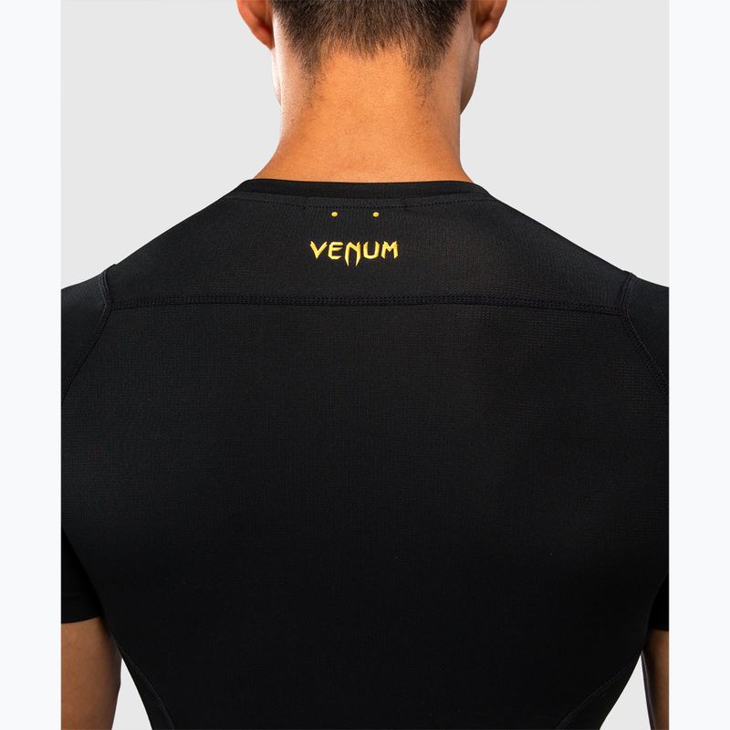 Pánsky rashguard Venum G-Core Rashguard SS black/gold 6