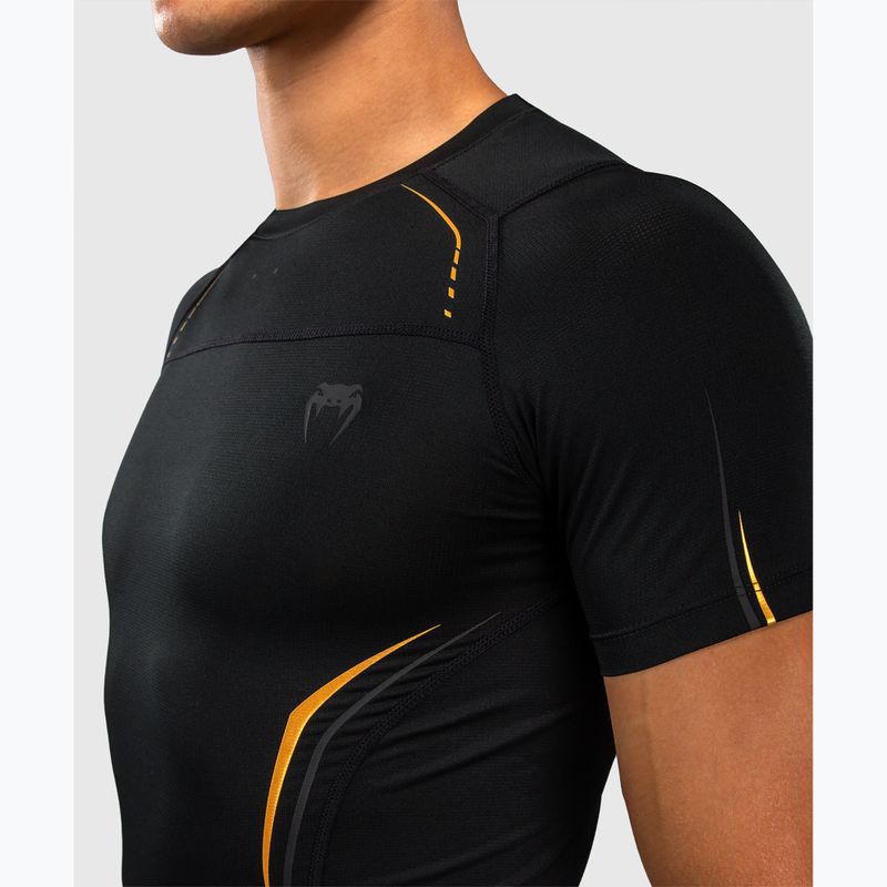 Pánsky rashguard Venum G-Core Rashguard SS black/gold 7