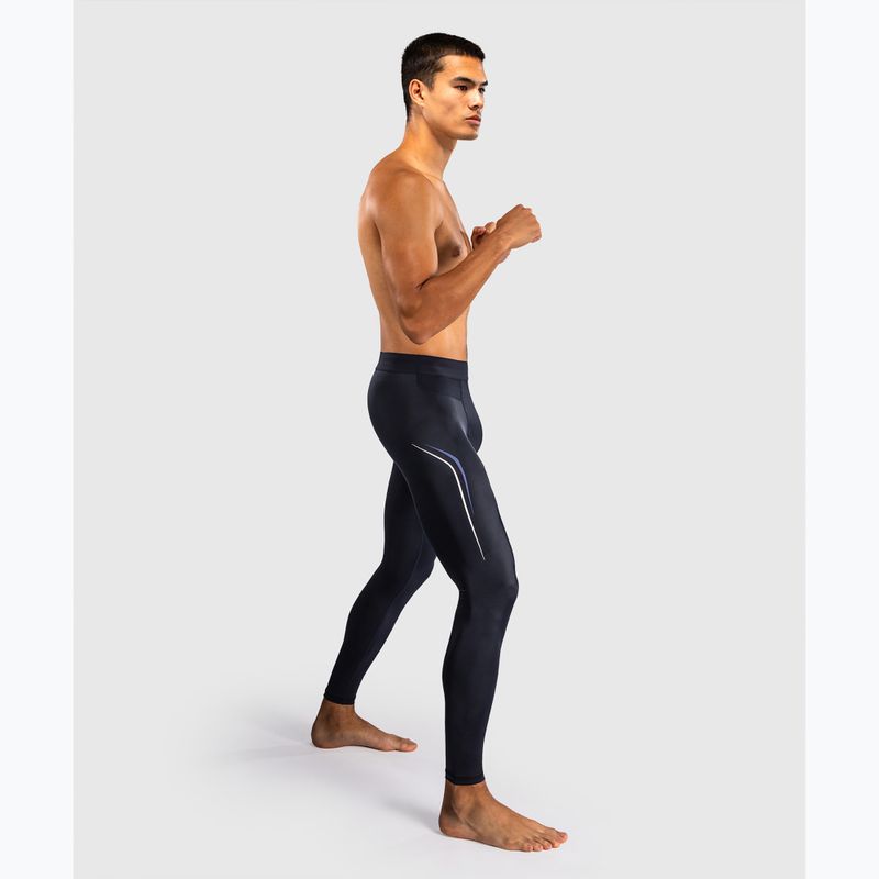 Pánske tréningové legíny Venum G-Core Spats navy blue/white 2