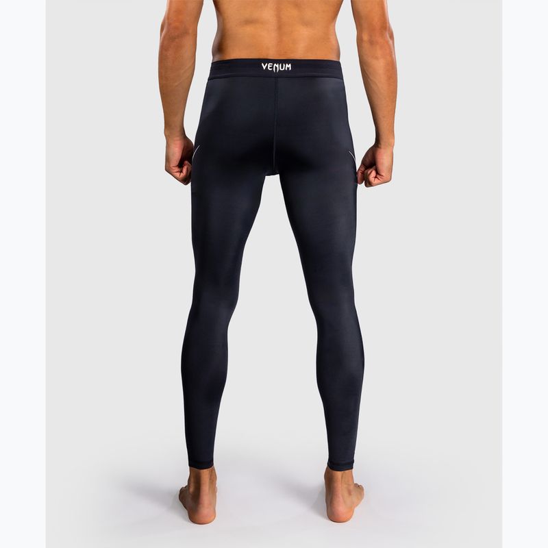 Pánske tréningové legíny Venum G-Core Spats navy blue/white 3