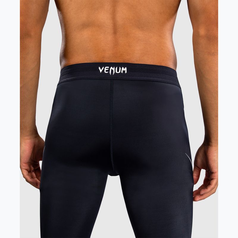 Pánske tréningové legíny Venum G-Core Spats navy blue/white 5
